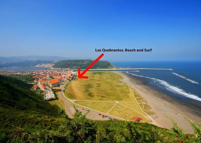Playa Los Quebrantos. Beach And Surf. Primera Linea
